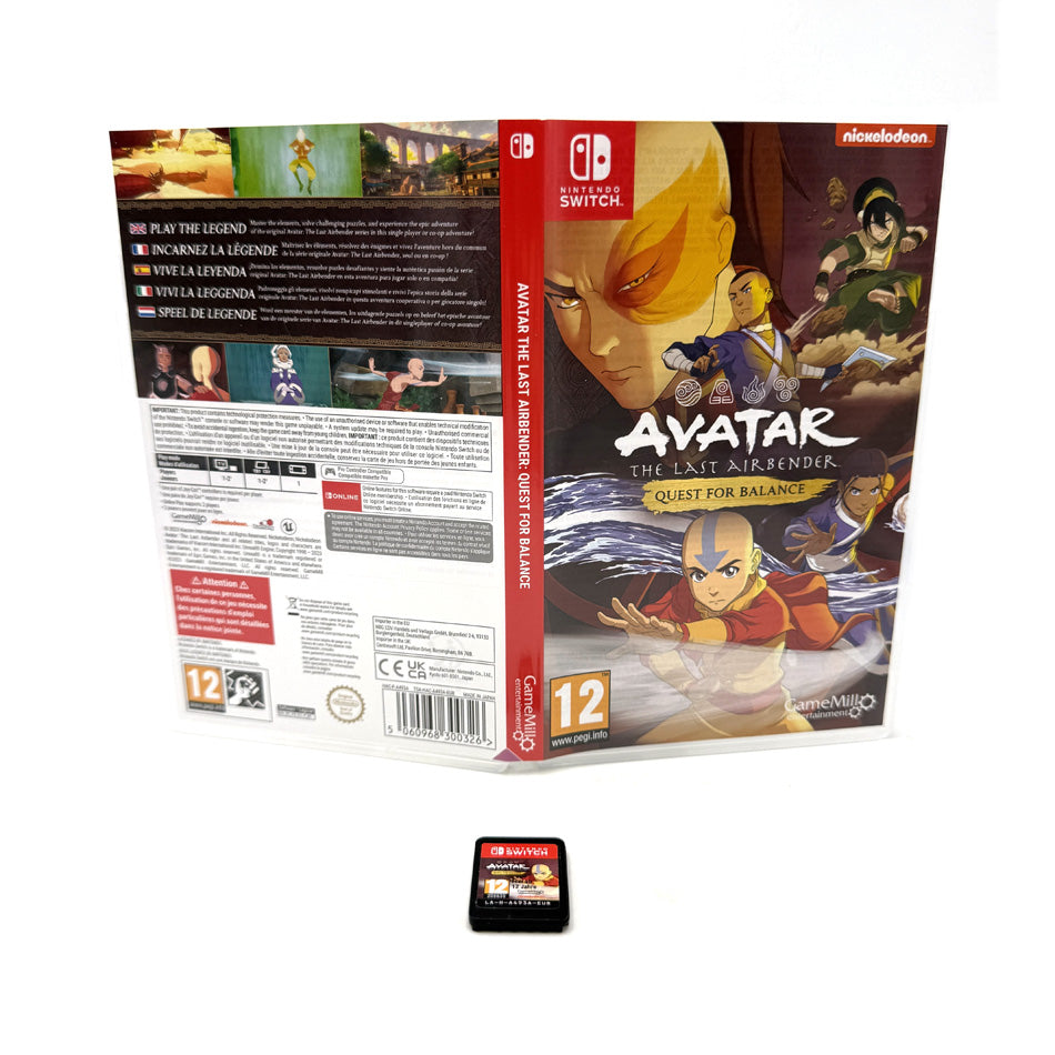Avatar The Last Airbender Quest For Balance Nintendo Switch
