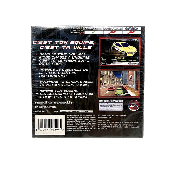 Need for Speed Carbon Own the City Nintendo Game Boy Advance (Neuf sous blister)