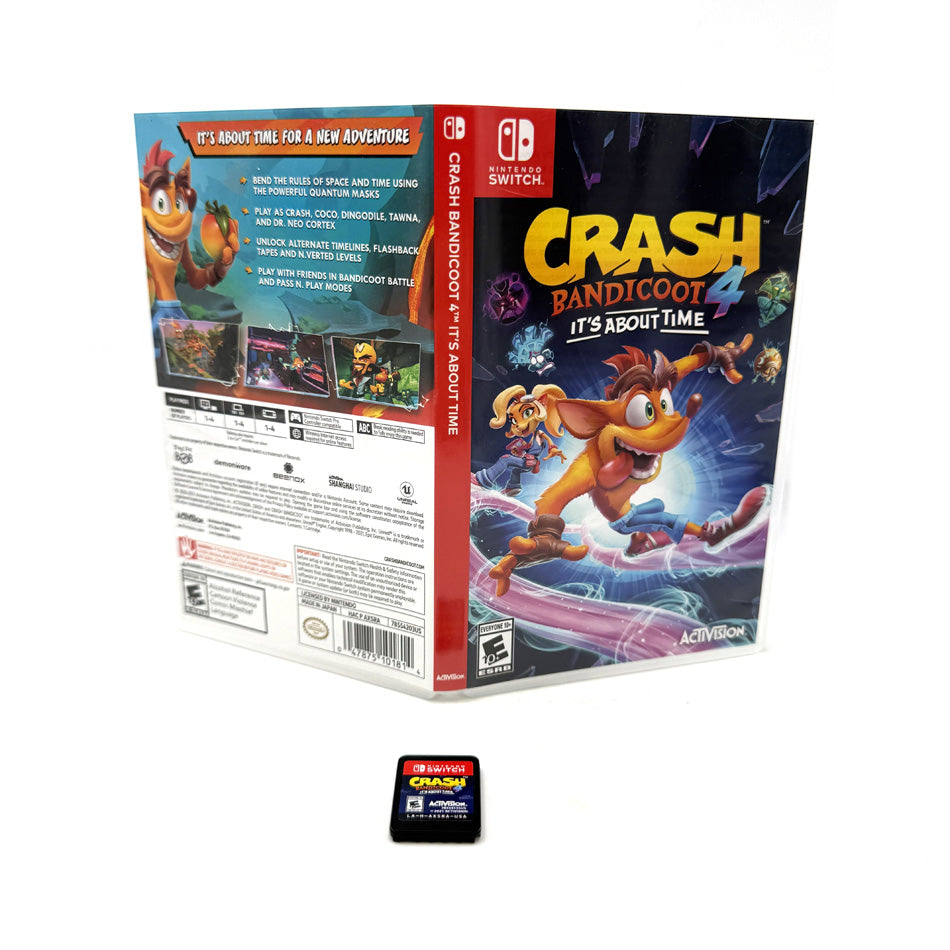 Crash Bandicoot Het is tijd voor Nintendo Switch – Retromania