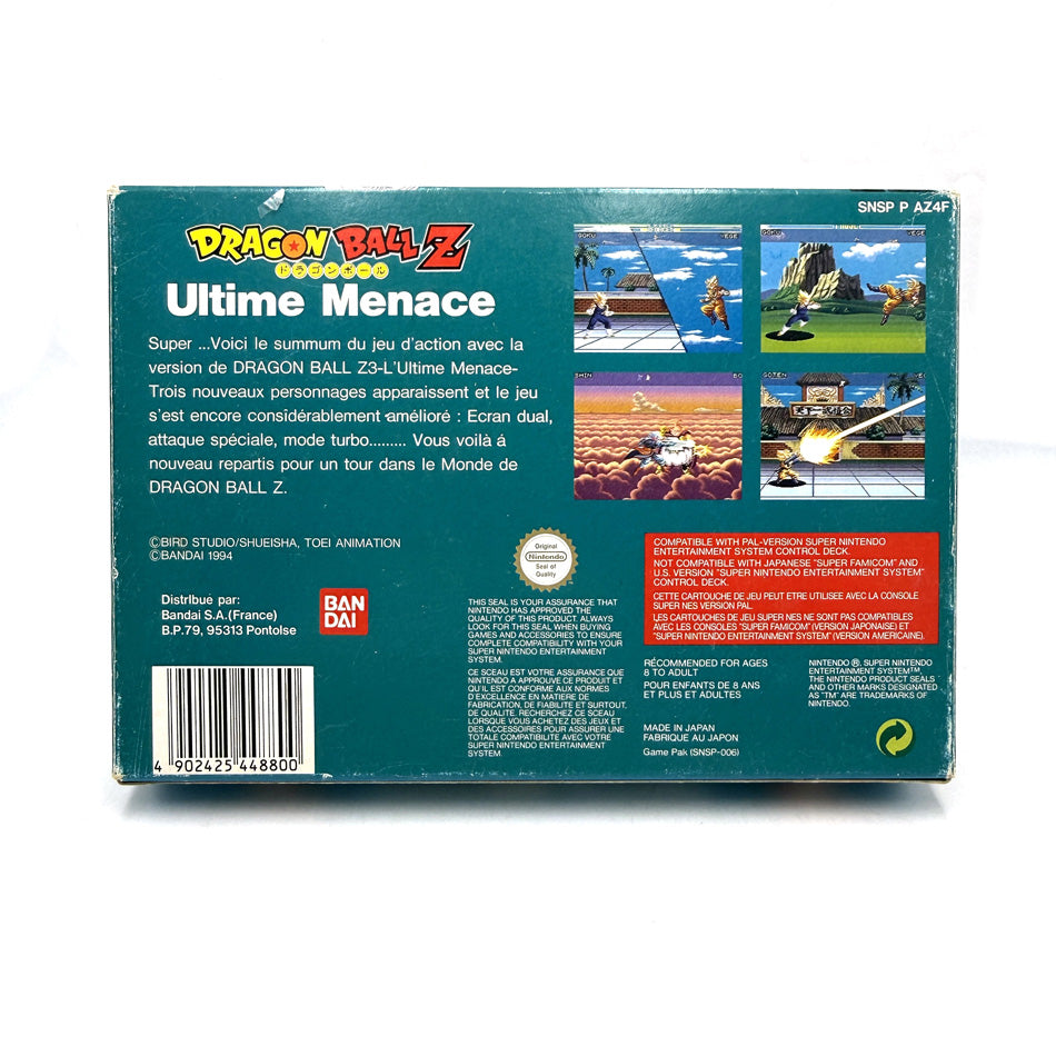 Dragon Ball Z Ultime Menace Super Nintendo