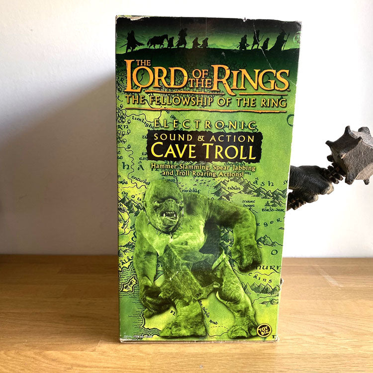 Figurine Sound & Action Cave Troll The Lord of the Rings Toy Biz Ideal (2001)