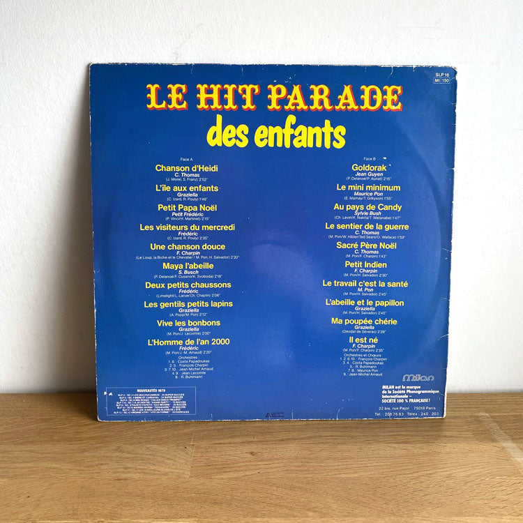 Vinyle 33 Tours Le Hit Parade des Enfants (Goldorak, Au Pays de Candy, ...)