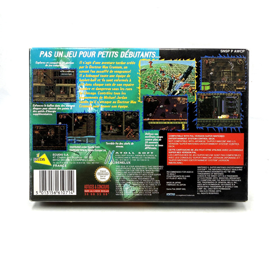 Michael Jordan Chaos in the Windy City Super Nintendo