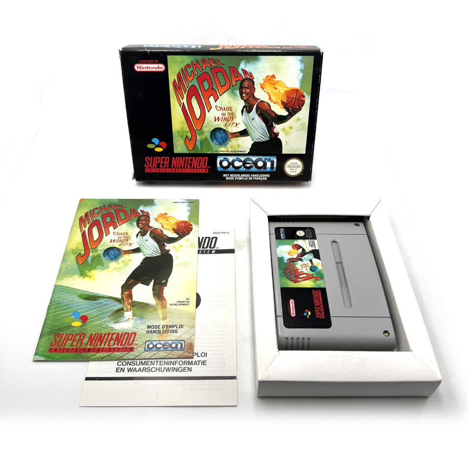 Michael Jordan Chaos in the Windy City Super Nintendo