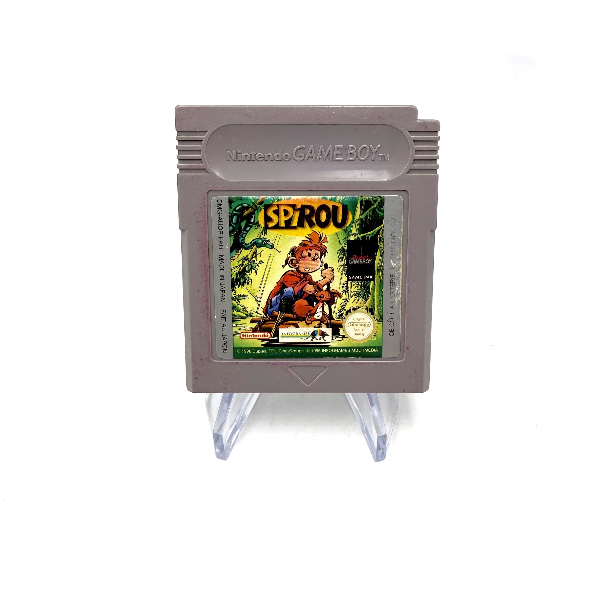 Spirou Nintendo Game Boy