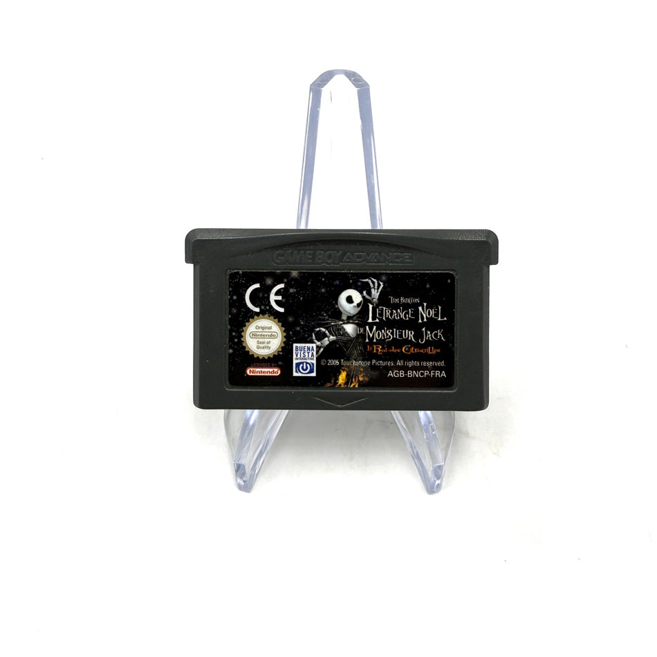 Tim Burton L'Etrange Noel de Monsieur Jack Le Bal Des Citrouilles Nintendo Game Boy Advance