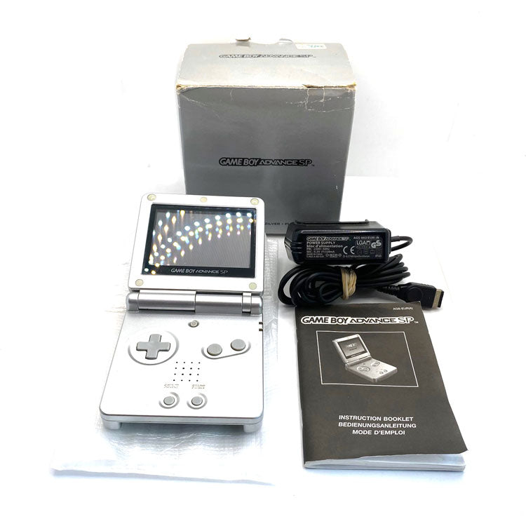 Console Nintendo Game Boy Advance SP Silver (AGS-001) en boite