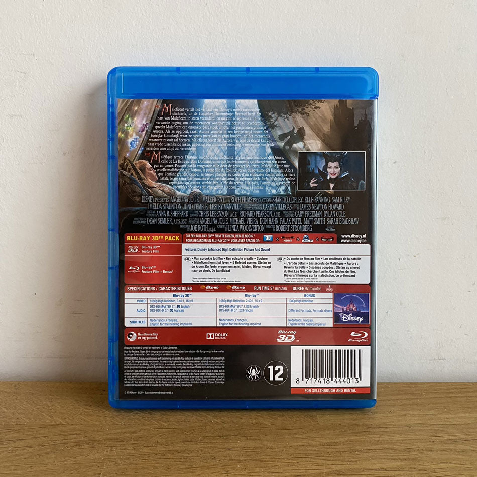 Maléfique Blu-Ray 3D + Blu-Ray