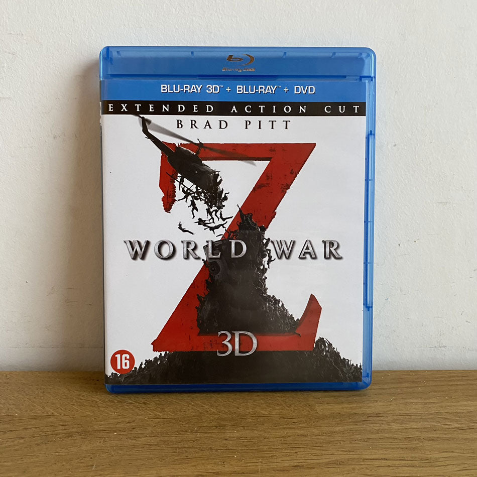 World War Z 3D Blu-Ray 3D + Blu-Ray + DVD