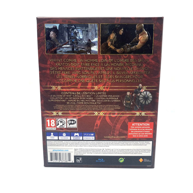 God Of War Limited Edition Playstation 4 (+ Crystal Box)