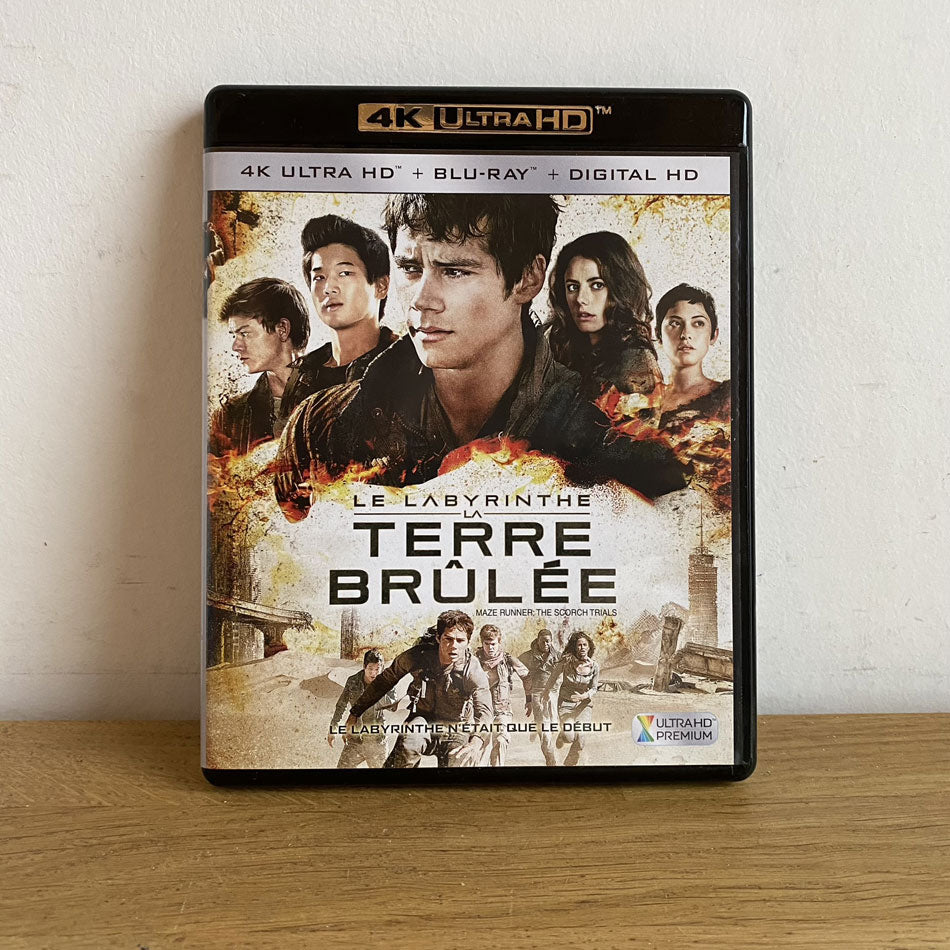 Le Labyrinthe La Terre Brulée Blu-Ray 4K Ultra HD