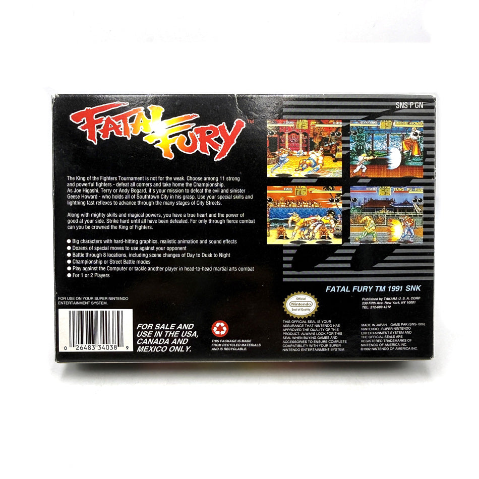 Fatal Fury Super Nintendo