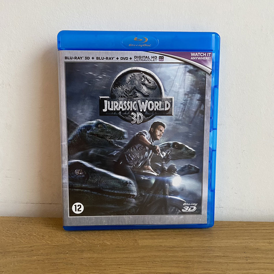 Jurassic World 3D Blu-Ray 3D + Blu-Ray + DVD