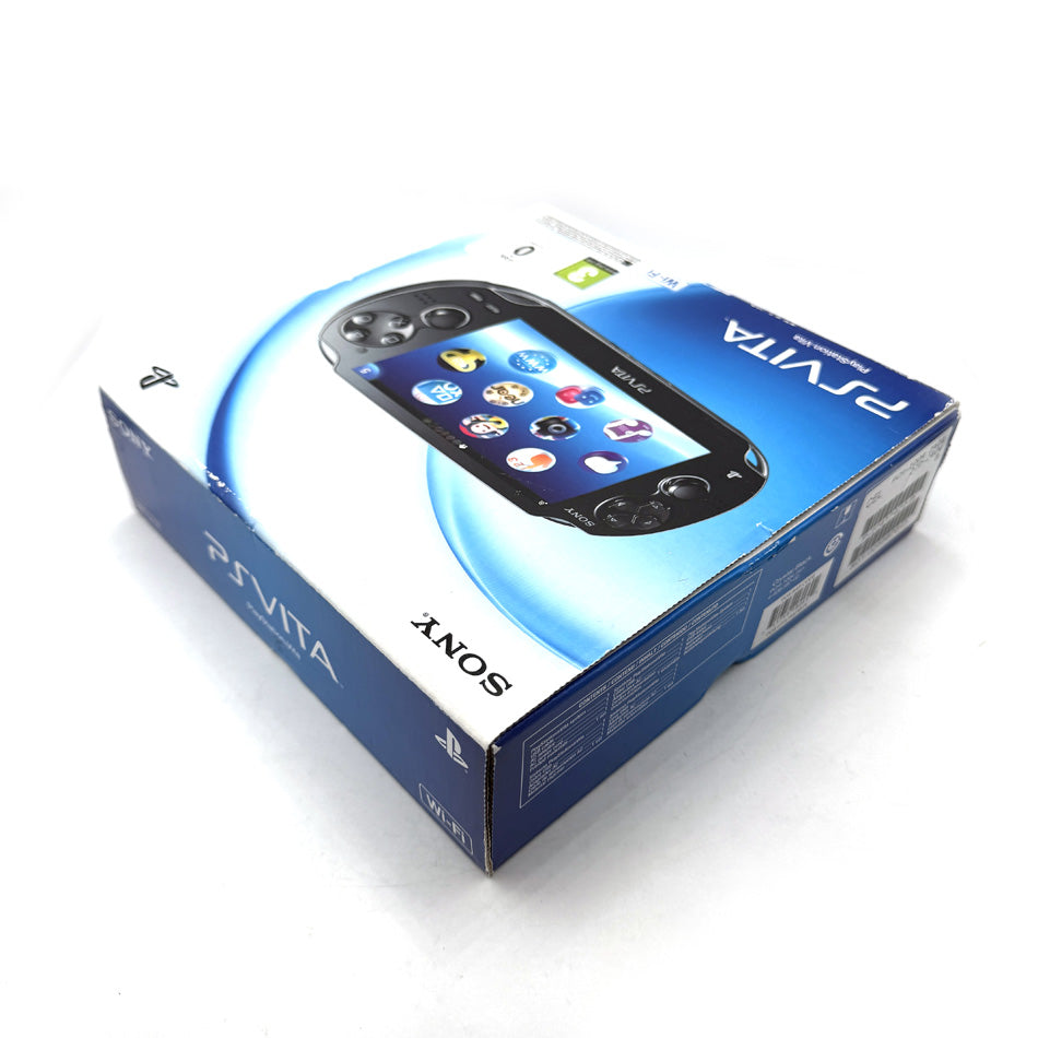 Console Playstation PS Vita Wi-Fi PCH-1004 Crystal Black (OLED) + Carte Mémoire 4 Go