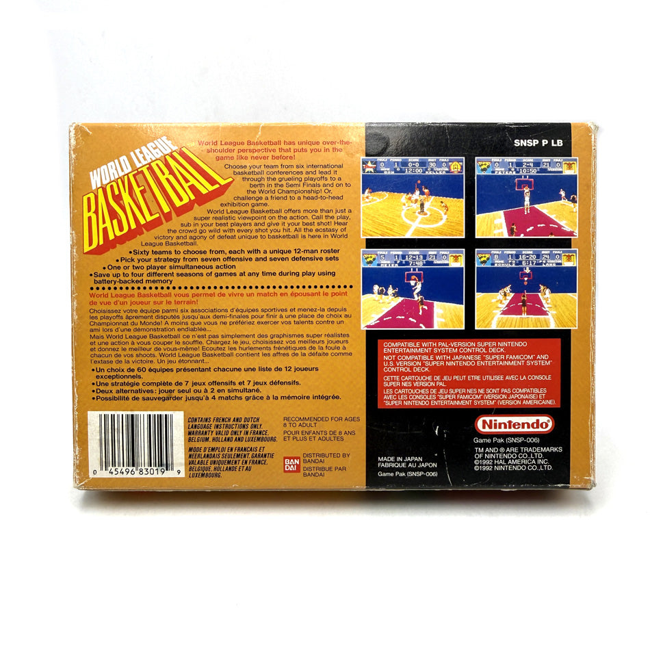 World League Basketball Super Nintendo