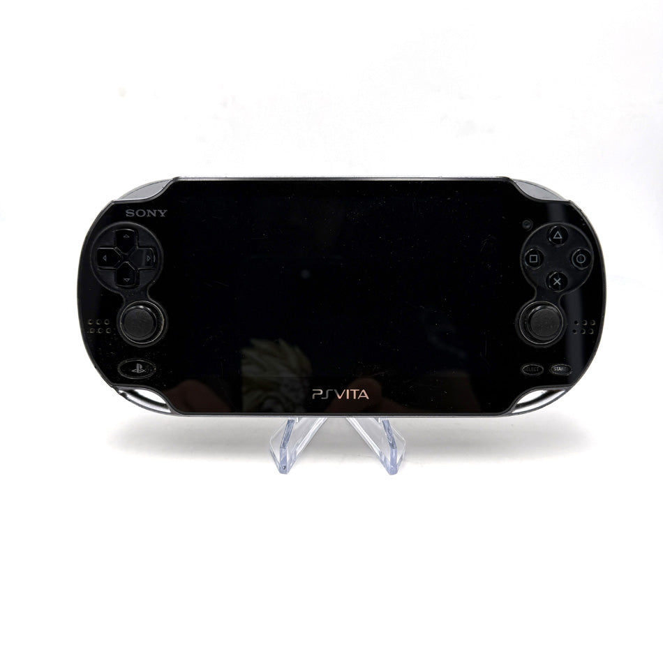 Console Playstation PS Vita Wi-Fi PCH-1004 Crystal Black (OLED) + Carte Mémoire 4 Go