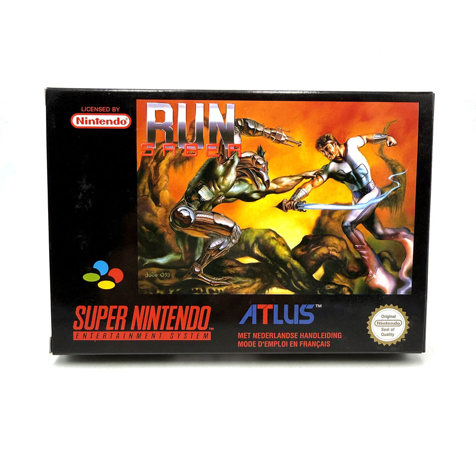 Run Saber Super Nintendo (RARE)