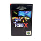 Notice F-Zero X Nintendo 64