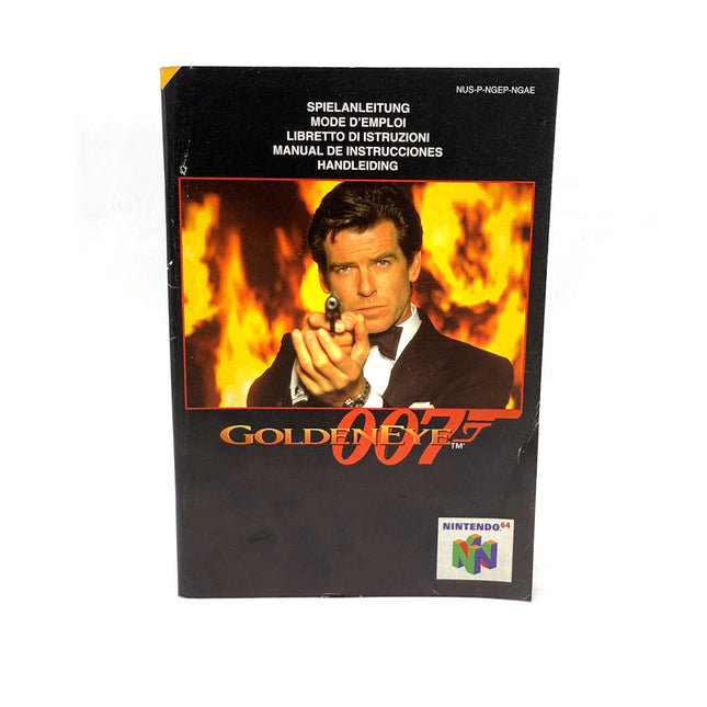 Notice Goldeneye 007 Nintendo 64