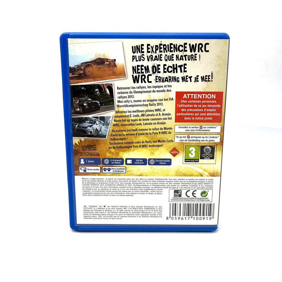 WRC FIA World Rally Championship 3 Playstation PS Vita