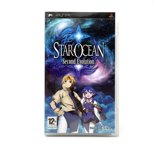 Boite et notice Star Ocean Second Evolution Playstation PSP