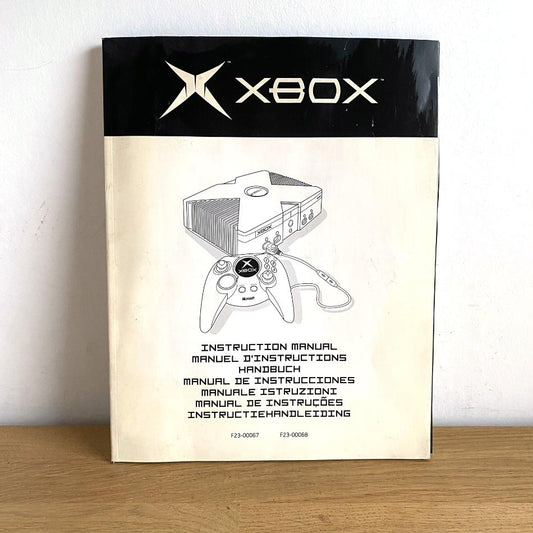 Mode d'Emploi Xbox Original (Manuel d'Instructions)