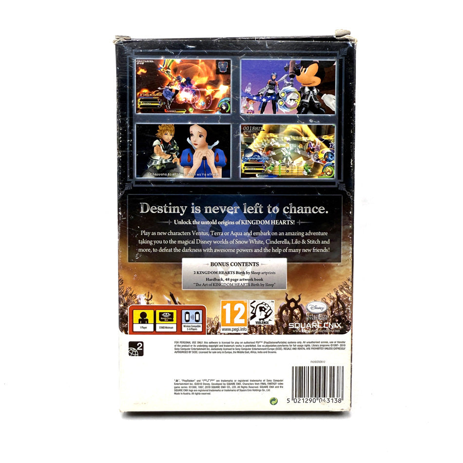 Kingdom Hearts Birth By Sleep Playstation PSP (Special Edition)