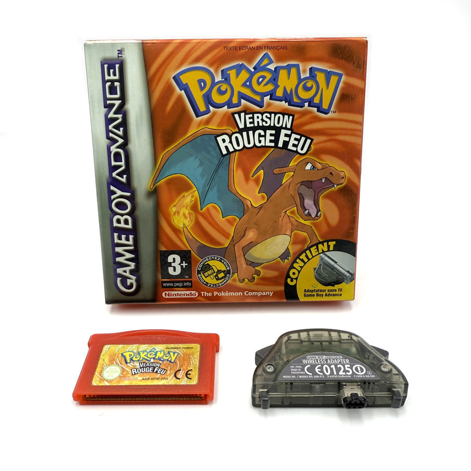 Pokemon Version Rouge Feu Nintendo Game Boy Advance