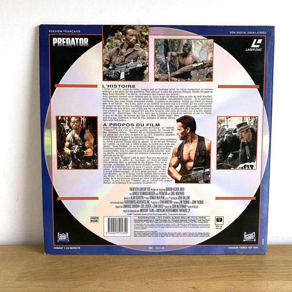 LaserDisc Predator