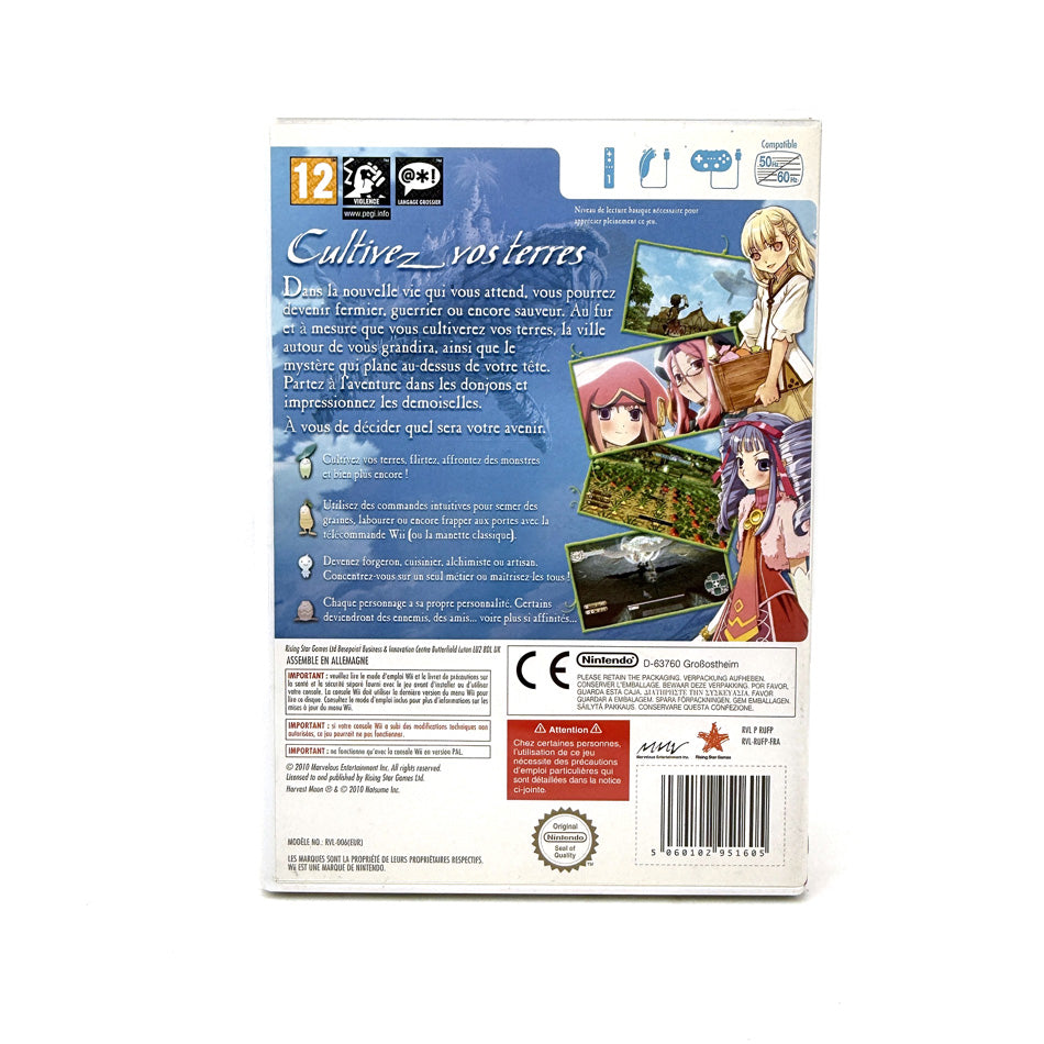 Rune Factory Frontier Nintendo Wii