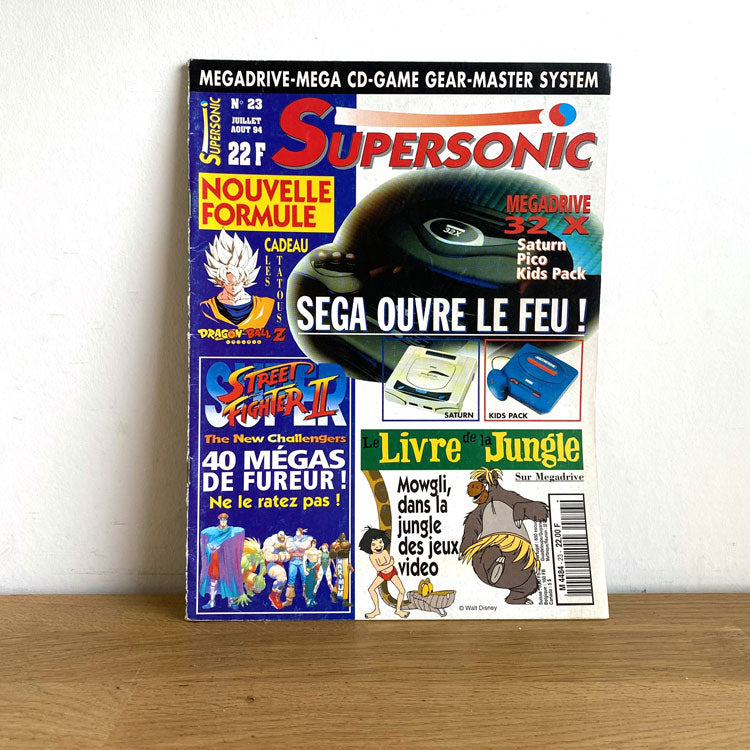 Magazine SuperSonic Numéro 23 Juillet-Août 1994