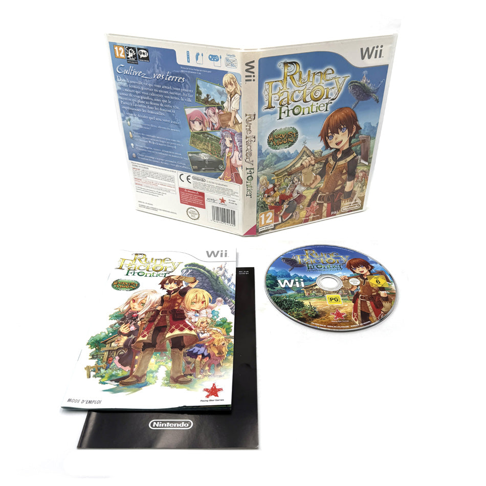 Rune Factory Frontier Nintendo Wii