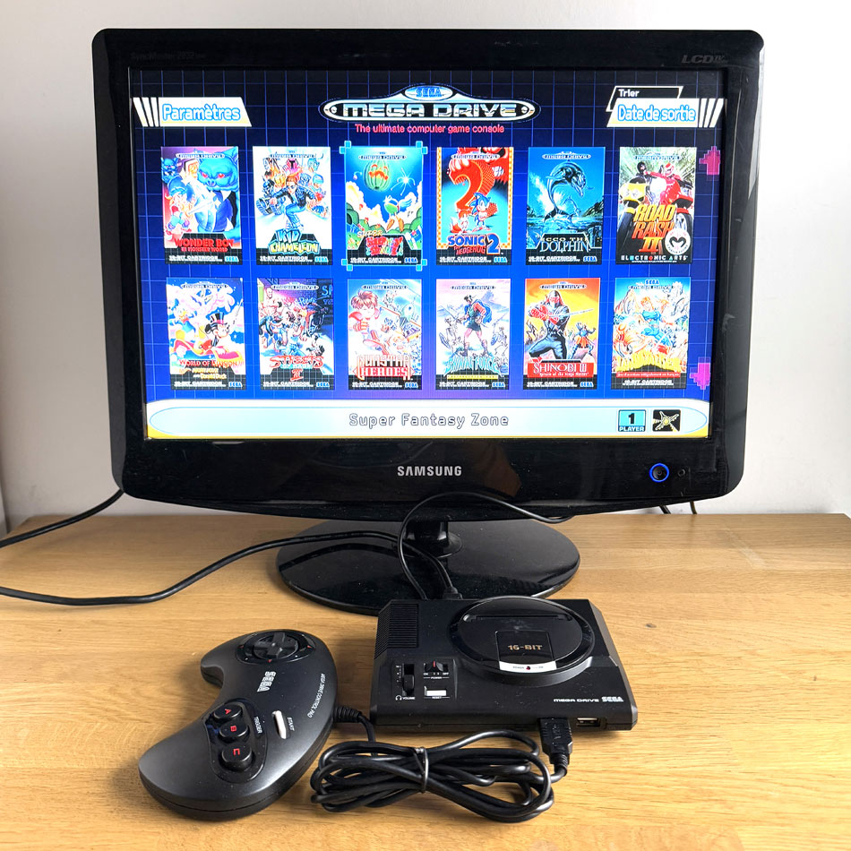 Console Sega Megadrive Mini (Mega Drive Mini)