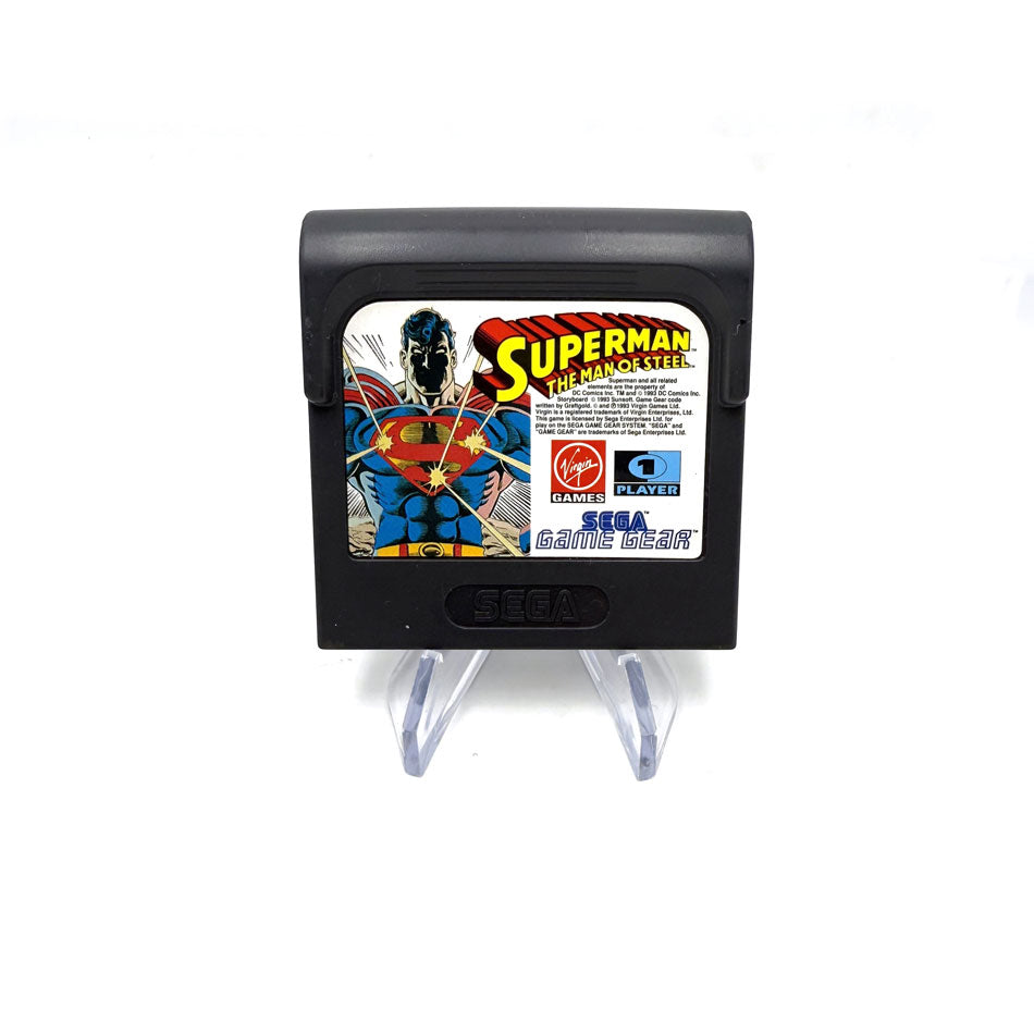 Superman The Man Of Steel Sega Game Gear