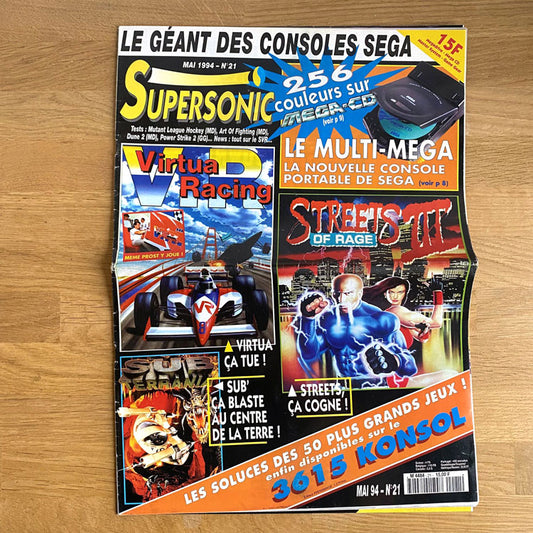 Magazine SuperSonic Numéro 11 Mai 1994