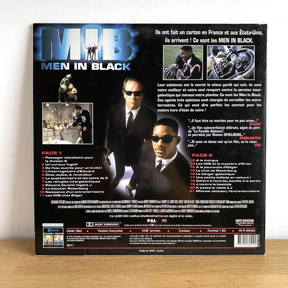 LaserDisc Men In Black