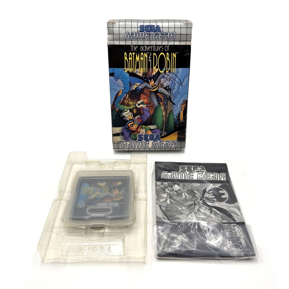 The Adventures Of Batman & Robin Sega Game Gear (RARE)