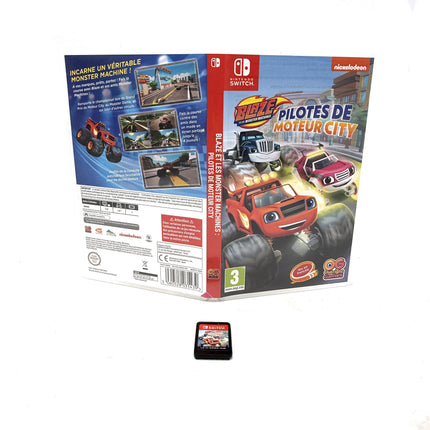 Blaze et les Monster Machines Pilotes de Moteur City Nintendo Switch