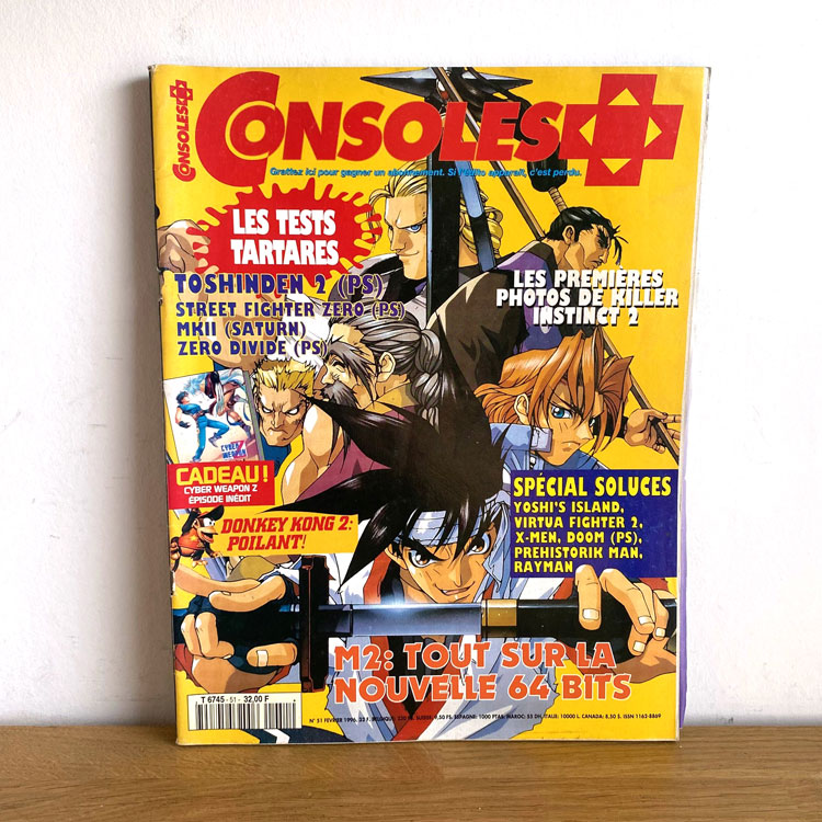 Magazine Consoles + Numéro 51 Février 1996