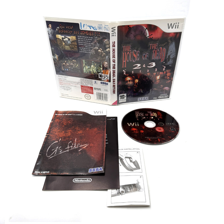 The House Of The Dead 2 & 3 Return Nintendo Wii