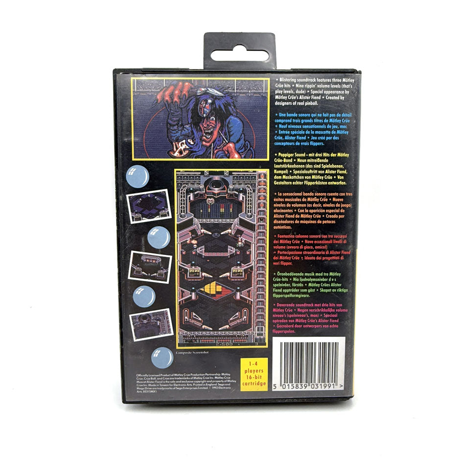 Crüe Ball Sega Megadrive