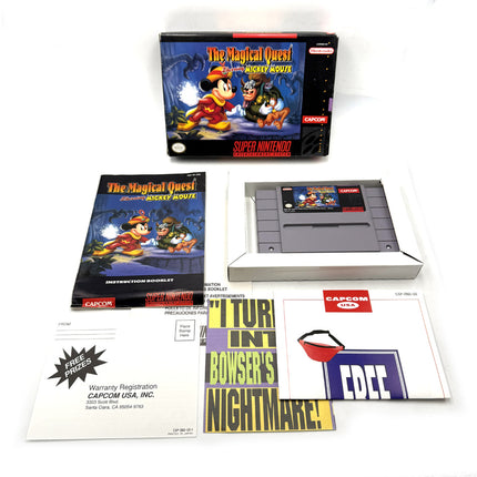 The Magical Quest Starring Mickey Mouse Super Nintendo (US)