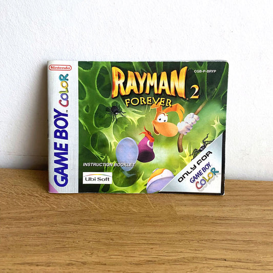 Notice Rayman 2 Forever Nintendo Game Boy Color