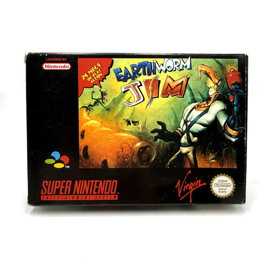 Earthworm Jim Super Nintendo
