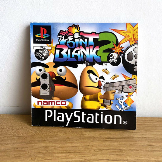 Notice Point Blank 2 Playstation 1