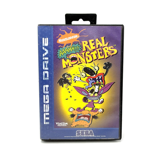 Nickelodeon AAAHH!!! Real Monsters Sega Megadrive