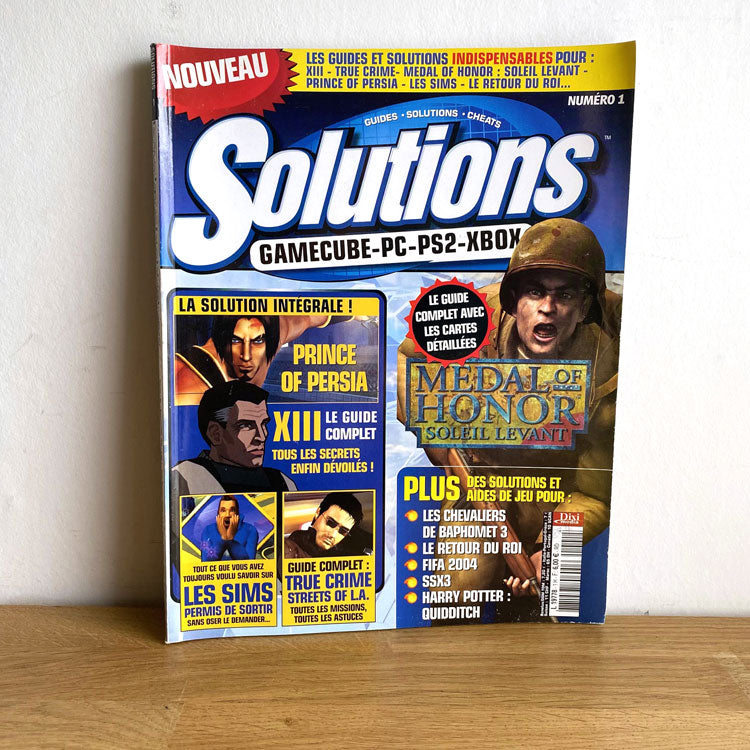 Magazine Solutions Numéro 1 Gamecube PC PS2 Xbox