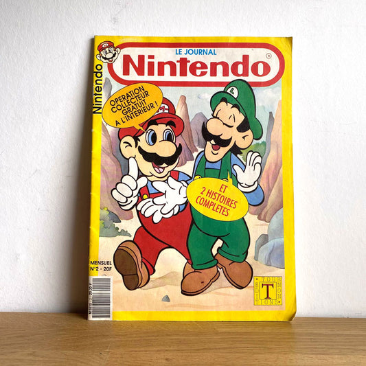 Le Journal Nintendo Numéro 2 Editions Tournon