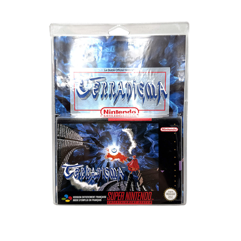 Terranigma Super Nintendo + Guide Officiel (Neuf sous blister) - RARE