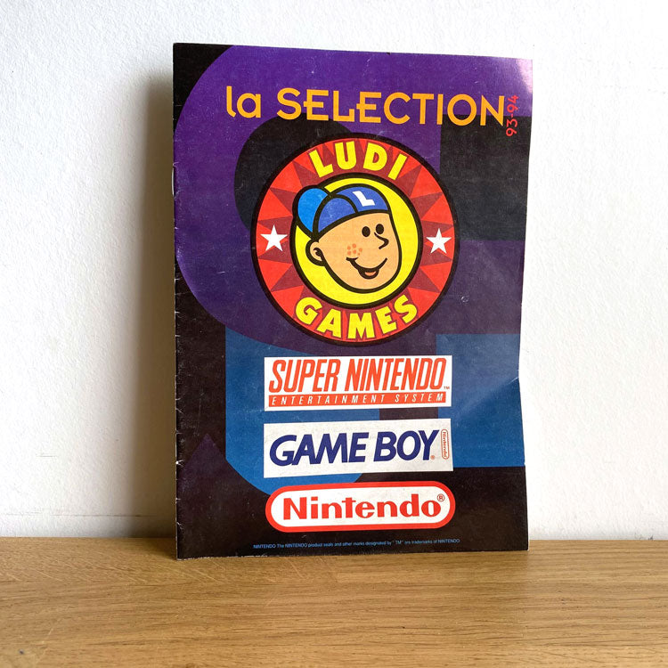 La Sélection Ludi Games 93-94 Catalogue Nintendo